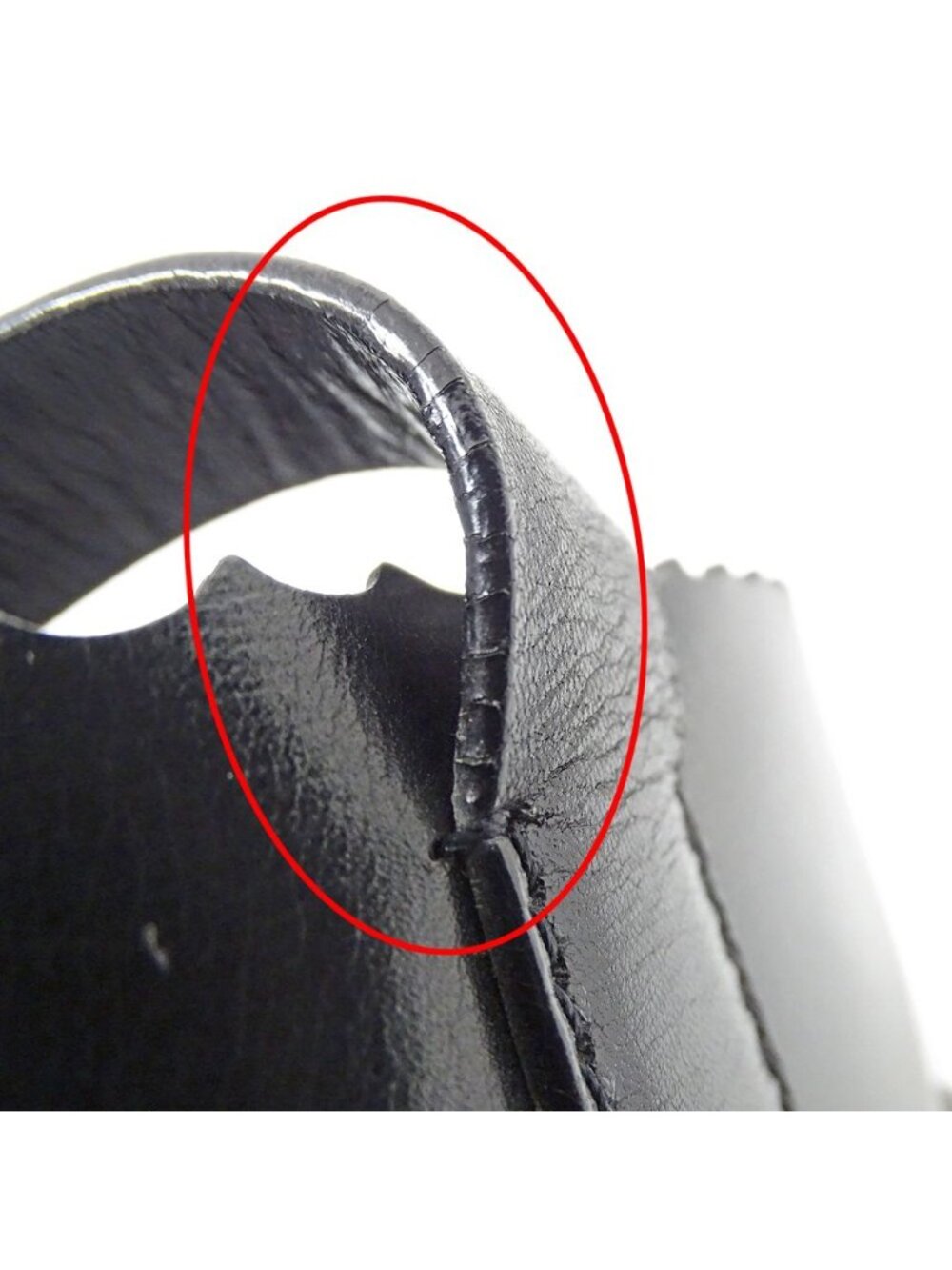 Prada Tote Leather Black Flower - Picture 11 of 13